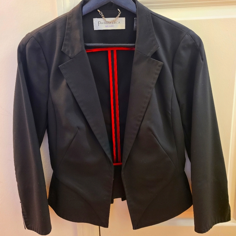 Patrizia Luca Black Blazer